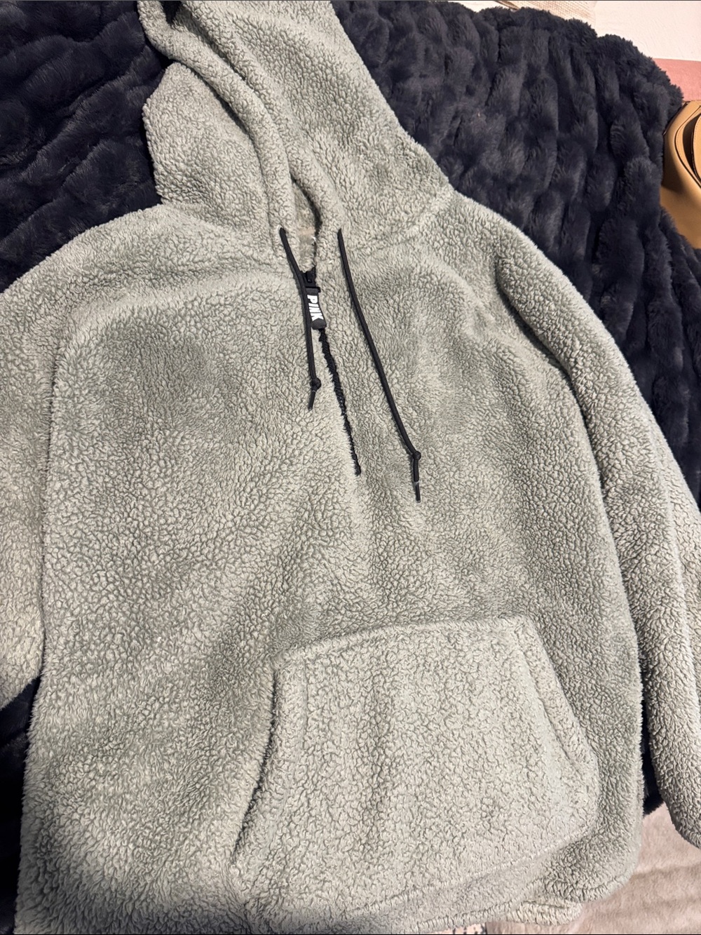 PINK fleece hoodie